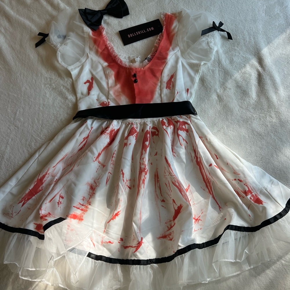 Dolls Kill possessed doll costume
